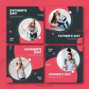 instagram post bundle father s day template crc6fa2ab04 size8.69mb - title:Home - اورچین فایل - format: - sku: - keywords: p_id:18
