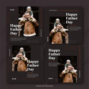 instagram post bundle father s day template 2 crc17fcb2bc size7.88mb - title:Home - اورچین فایل - format: - sku: - keywords: p_id:18