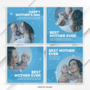 instagram post bundle world mother s day template crcde582476 size6.79mb 1 - title:Home - اورچین فایل - format: - sku: - keywords: p_id:18