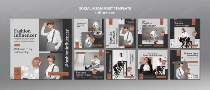 instagram posts collection social media female in crc15a66efa size174.51mb - title:مجموعه پست اینستاگرام فشن سبک مدرن - اورچین فایل - format:PSD - فتوشاپ - sku:crc15a66efa - keywords: p_id:41342