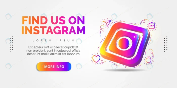 instagram social media with colorful designs rnd881 frp9495906 - title:بنر با لوگوی اینستاگرام - اورچین فایل - format:EPS - وکتور - sku:frp9495906 - keywords: p_id:66782