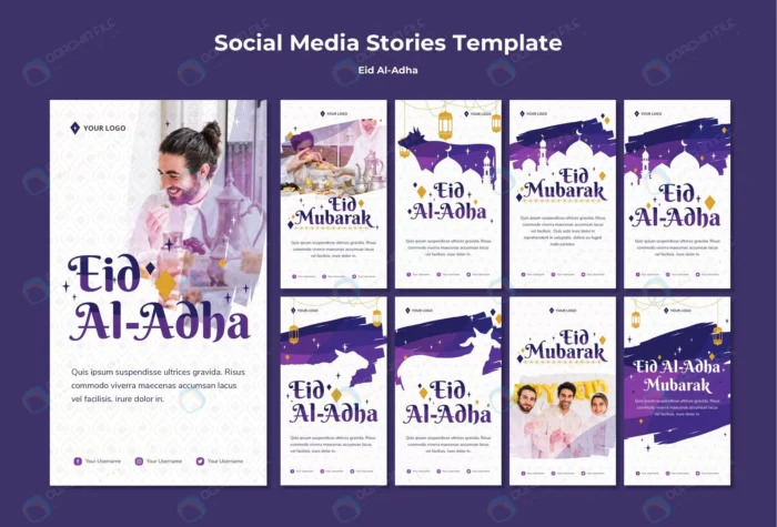 instagram stories collection eid mubarak crcc2300a68 size37.58mb 1 - title:مجموعه قالب استوری اینستاگرام عید فطر - اورچین فایل - format:PSD - فتوشاپ - sku:crcc2300a68 - keywords: p_id:39732
