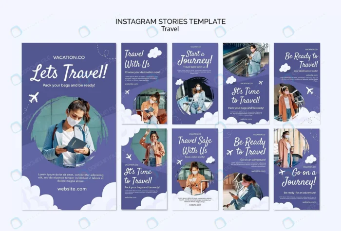 instagram stories collection travel with woman we crcc970c94a size219.79mb 1 - title:قالب لایه باز استوری اینستاگرام ویژه سفر و مسافرت - اورچین فایل - format:PSD - فتوشاپ - sku:crcc970c94a - keywords: p_id:45812