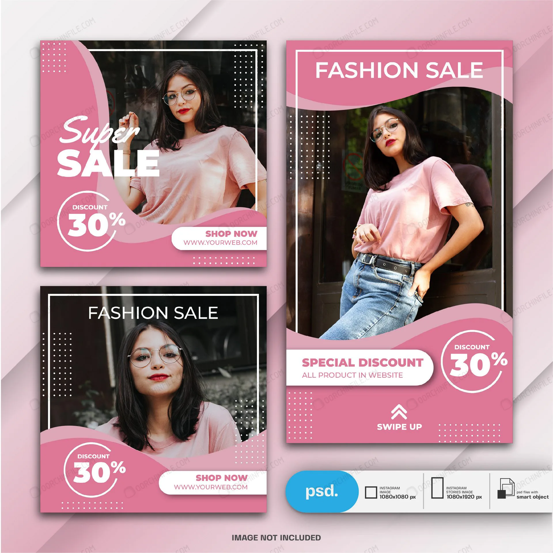 instagram stories feed post bundle fashion sale t crc4e0b590e size2.98mb - title:تمپلیت استوری اینستاگرام فروش محصول با تخفیف - اورچین فایل - format:PSD - فتوشاپ - sku:crc4e0b590e - keywords:تمپلیت استوری اینستاگرام فروش محصول با تخفیف p_id:105235