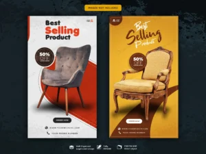instagram stories furniture sale template crcb25fde17 size8.38mb - title:Home - اورچین فایل - format: - sku: - keywords: p_id:18
