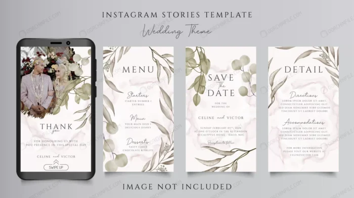 instagram stories template vintage wedding invita crcde03617a size16.73mb - title:قالب استوری اینستاگرام کارت دعوت عروسی - اورچین فایل - format:EPS - وکتور - sku:crcde03617a - keywords:قالب استوری اینستاگرام کارت دعوت عروسی p_id:102567