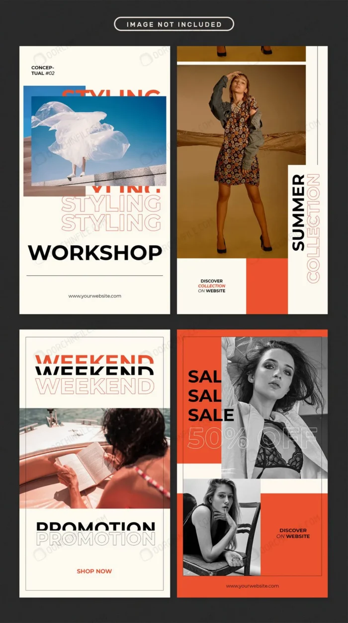 instagram story stories set with fashion theme crccdc3bd07 size4.59mb - title:تمپلیت آماده استوری اینستاگرام مد و فشن - اورچین فایل - format:PSD - فتوشاپ - sku:crccdc3bd07 - keywords:تمپلیت آماده استوری اینستاگرام مد و فشن p_id:105257