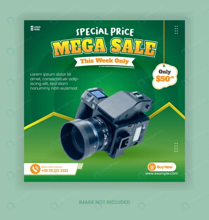 instagram template gadget with elegant style gree crc92189255 size2.80mb - title:وکتور قالب پست تبلیغاتی اینستاگرام کالا - اورچین فایل - format:EPS - وکتور - sku:crc92189255 - keywords: p_id:61310