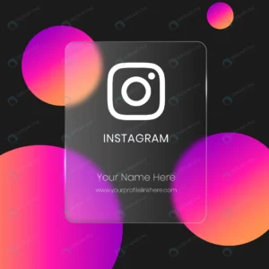 instagram transparent blurred glass card crc40e3998b size1.27mb - title:Home - اورچین فایل - format: - sku: - keywords: p_id:18