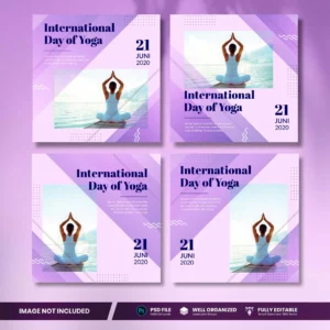 international day yoga social media banner collec - title:Home - اورچین فایل - format: - sku: - keywords: p_id:18