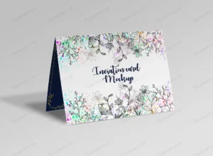 invitation card mock up presentation crc93164851 size21.48mb - title:Home - اورچین فایل - format: - sku: - keywords: p_id:18