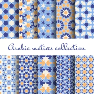 islamic arabic seamless pattern set design wallpa crce9945b7b size8.93mb 1 - title:Home - اورچین فایل - format: - sku: - keywords: p_id:18