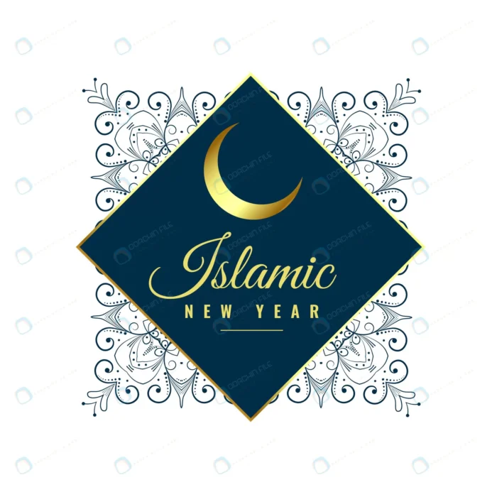 islamic new year background design crc34697629 size1.93mb - title:طرح مذهبی با موضوع سال نو - اورچین فایل - format:EPS - وکتور - sku:crc34697629 - keywords: p_id:41478