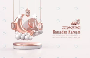 islamic ramadan greeting card with 3d crescent mo crcd19ae3f2 size18.21mb 1 - title:Home - اورچین فایل - format: - sku: - keywords: p_id:18