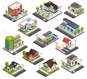 isometric city buildings set crc5373a00f size6.00mb - title:Home - اورچین فایل - format: - sku: - keywords: p_id:18