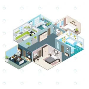 isometric house interior view crc818ecf9f size3.18mb - title:Home - اورچین فایل - format: - sku: - keywords: p_id:18