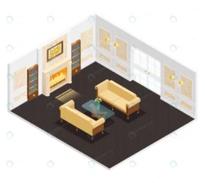 isometric luxury interior living room with firepl crc7a61fe2f size7.27mb - title:Home - اورچین فایل - format: - sku: - keywords: p_id:18