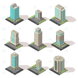 isometric office buildings icon set crcdd627813 size7.46mb - title:Home - اورچین فایل - format: - sku: - keywords: p_id:18