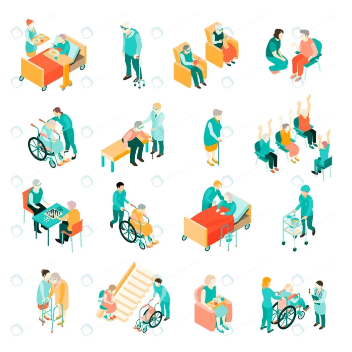 isometric set elderly people different situations crcc37513c3 size3.32mb 1 - title:وکتور ست مردم سالمند - اورچین فایل - format:EPS - وکتور - sku:crcc37513c3 - keywords: p_id:46609