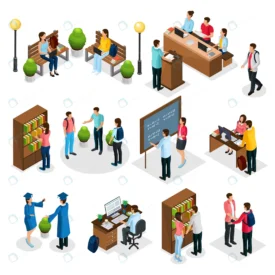 isometric students university set with graduates crcdf2b1d74 size3.66mb 1 - title:Home Main - اورچین فایل - format: - sku: - keywords: p_id:18