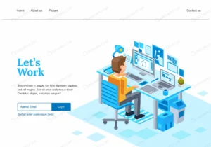 isometric web page template creative business pro crc5cac4f1d size1.24mb - title:Home - اورچین فایل - format: - sku: - keywords: p_id:18