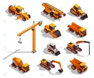 isometric yellow construction machinery collectio crc982c972a size5.88mb - title:Home - اورچین فایل - format: - sku: - keywords: p_id:18