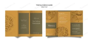 italian food trifold brochure template crc208b7554 size6.81mb - title:Home - اورچین فایل - format: - sku: - keywords: p_id:18