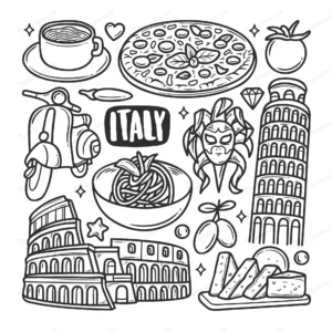 italy icons hand drawn doodle coloring crc4df5b07e size4.64mb - title:Home - اورچین فایل - format: - sku: - keywords: p_id:18