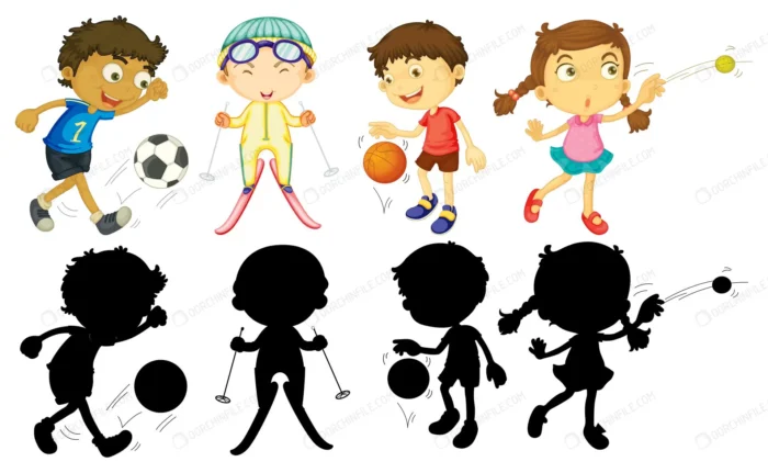 kids doing different sports crc205166bd size3.71mb - title:وکتور کارتونی بچه ها در حال ورزش کردن - اورچین فایل - format:EPS - وکتور - sku:crc205166bd - keywords:وکتور کارتونی بچه ها در حال ورزش کردن p_id:104181