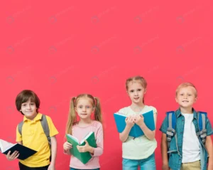 kids holding their books with red background crca3734a3d size2.61mb 7360x5859 - title:Home - اورچین فایل - format: - sku: - keywords: p_id:18