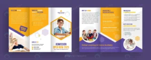 kids school admission trifold brochure template.j crc5910a540 size14.01mb 1 - title:Home - اورچین فایل - format: - sku: - keywords: p_id:18