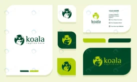 koala logo design business card rnd543 frp27143464 - title:Home Main - اورچین فایل - format: - sku: - keywords: p_id:18