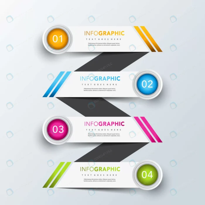 ladder infographic banner template design crc1a825d66 size1.69mb 1 - title:اینفوگرافیک 4 مرحله ای با فرمت وکتور - اورچین فایل - format:EPS - وکتور - sku:crc1a825d66 - keywords: p_id:50266