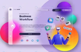 landing page ui website with glassmorphism style rnd593 frp29209893 1 - title:Home Main - اورچین فایل - format: - sku: - keywords: p_id:18