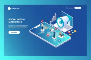 landing page web template with social media marke crcb0b5fcd6 size1.77mb - title:Home - اورچین فایل - format: - sku: - keywords: p_id:18