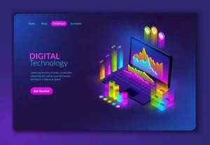 landing page with isometric elements building inf crcdb20d37f size5.23mb - title:Home - اورچین فایل - format: - sku: - keywords: p_id:18