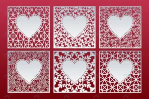 laser cut patterned cards set with hearts square crcd328117e size5.64mb - title:Home - اورچین فایل - format: - sku: - keywords: p_id:18