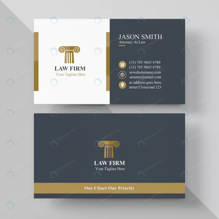 lawyer card template crccb6ca6c7 size0.91mb - title:وکتور کارت ویزیت مشکی ، سفید و طلایی - اورچین فایل - format:EPS - وکتور - sku:crccb6ca6c7 - keywords: p_id:56078