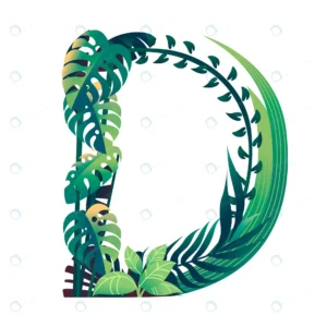 leaf letter d with diffirent types green leaves f crca44fb7d1 size3.72mb - title:Home - اورچین فایل - format: - sku: - keywords: p_id:18