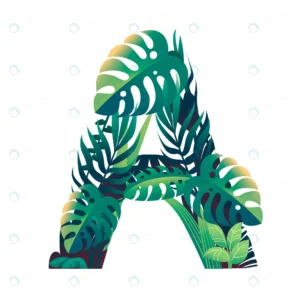 leaf letter with diffirent types green leaves fol crcf4d11873 size3.58mb - title:Home - اورچین فایل - format: - sku: - keywords: p_id:18