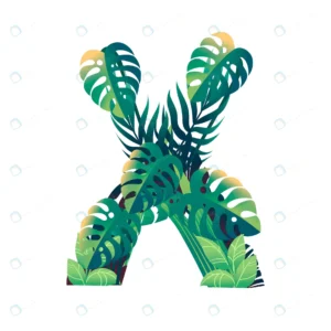 leaf letter x with diffirent types green leaves f crced72ab33 size4.03mb 1 - title:Home - اورچین فایل - format: - sku: - keywords: p_id:18