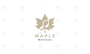 leaf maple with music logo vector symbol icon desi rnd868 frp23939294 1 - title:Home - اورچین فایل - format: - sku: - keywords: p_id:18