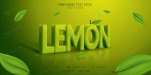 lemon fruit 3d text style effect template premium crc06000433 size44.34mb - title:Home - اورچین فایل - format: - sku: - keywords: p_id:18