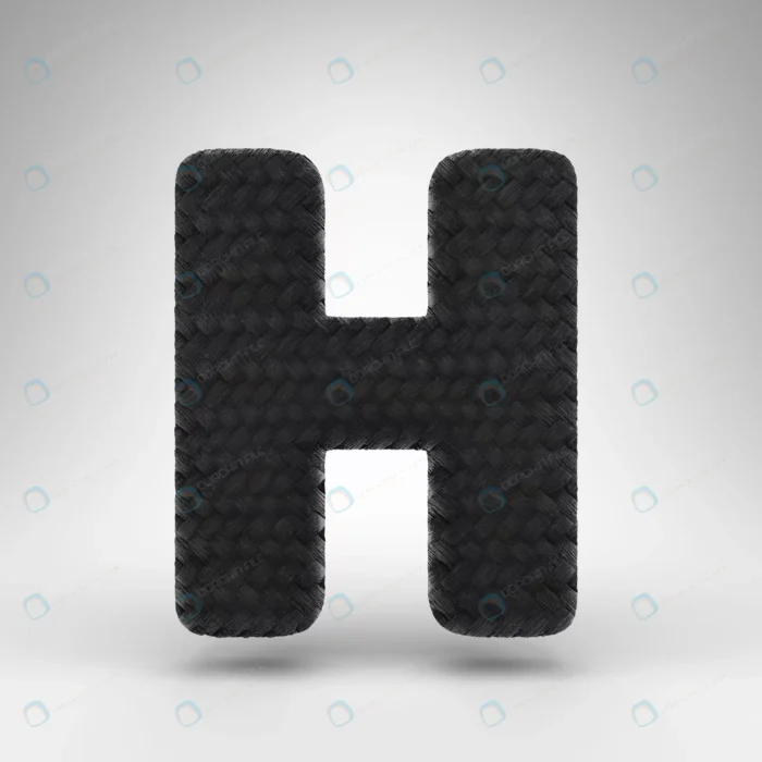 letter h uppercase white background black carbon crc44802630 size6.87mb 5000x5000 1 - title:تصویر استوک حروف H - اورچین فایل - format:JPG - استوک - sku:crc44802630 - keywords: p_id:53435