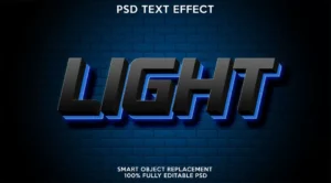 light text effect template - title:Home - اورچین فایل - format: - sku: - keywords: p_id:18