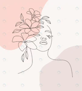 line art beautiful woman s face elegant flowers.j crc9229b786 size1.77mb - title:Home - اورچین فایل - format: - sku: - keywords: p_id:18