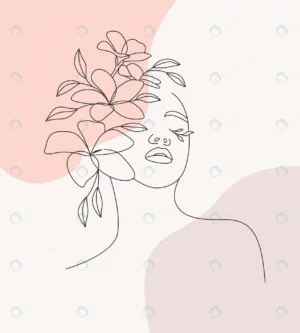 line art beautiful woman s face elegant flowers.j crc9229b786 size1.77mb - title:Home - اورچین فایل - format: - sku: - keywords: p_id:18