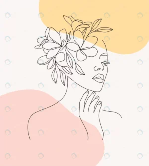 line art beautiful woman s face flowers crc47ccec90 size1.99mb - title:Home - اورچین فایل - format: - sku: - keywords: p_id:18