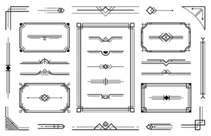 linear geometric art deco ornaments crcdbd8d6bf size651.1kb - title:Home - اورچین فایل - format: - sku: - keywords: p_id:18