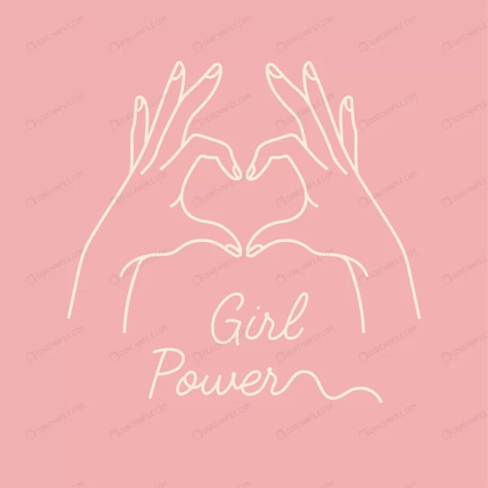 linear illustration female hands show heart silho crc331e203d size1.25mb - title:طرح دست به شکل قلب - اورچین فایل - format:EPS - وکتور - sku:crc331e203d - keywords: p_id:93895